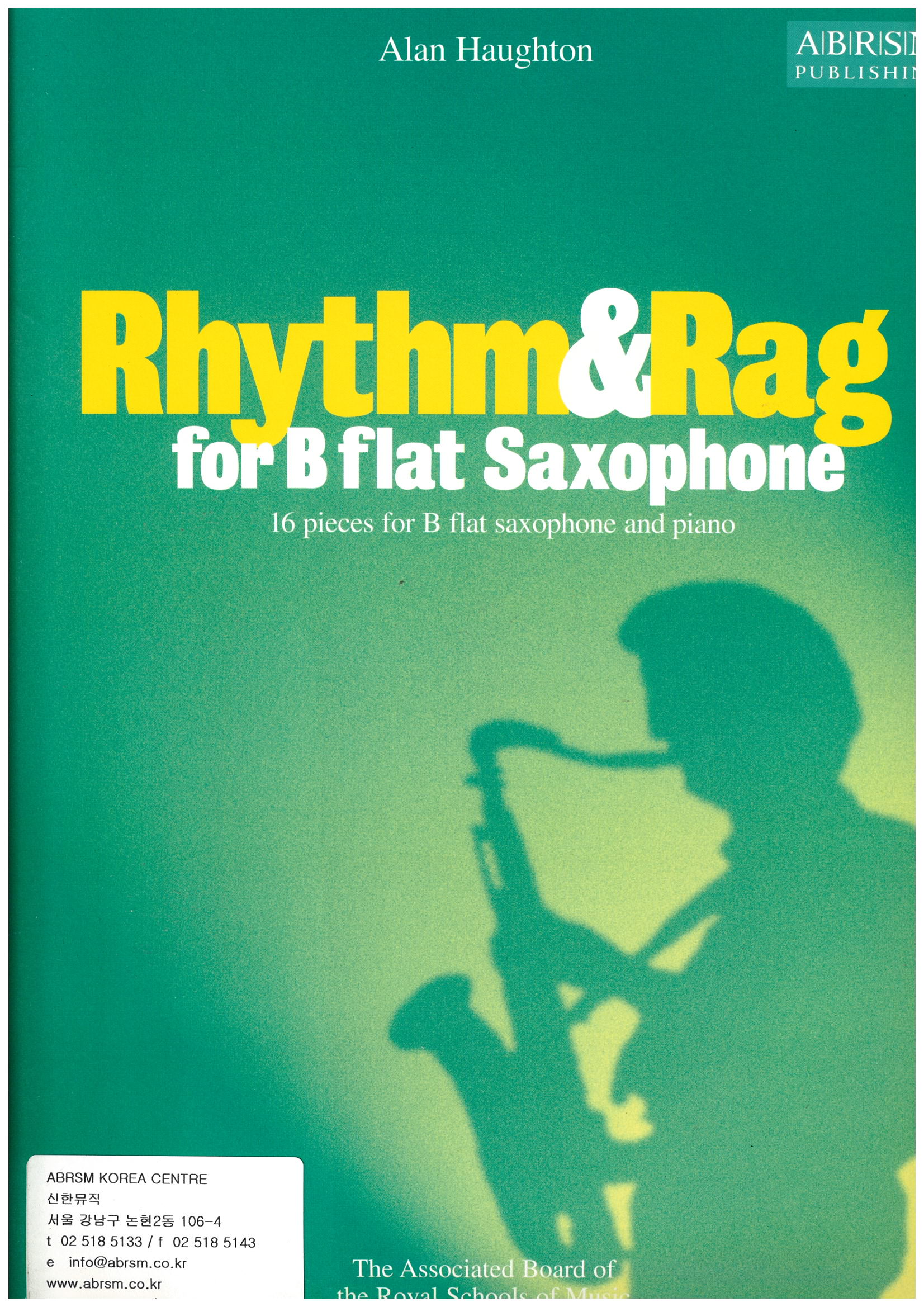 Rhythm & Rag for B♭ 색소폰