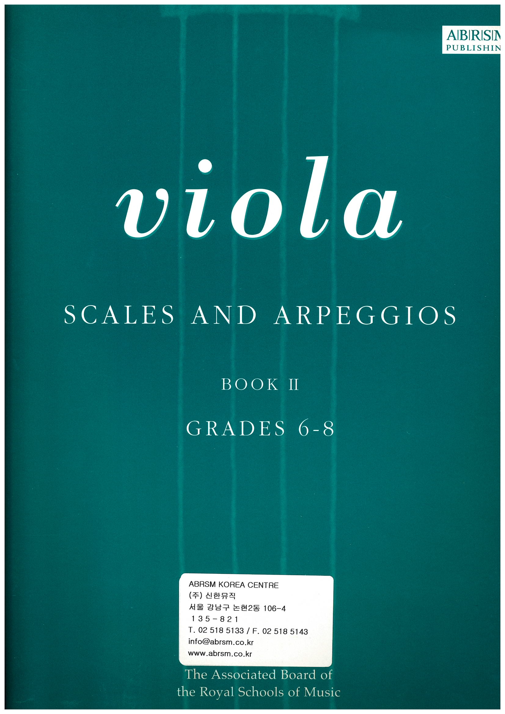 Viola Scales & Arpeggios G6-8 (old)