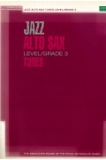 Jazz Alto Sax Tunes Level G3 with CD
